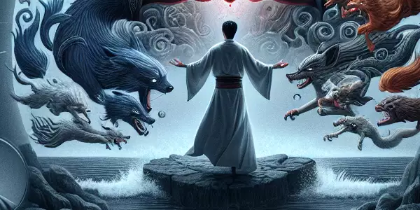 《九尾狐传》第四季：李砚为救南智雅牺牲九条尾巴，剧情紧凑，情感深刻。